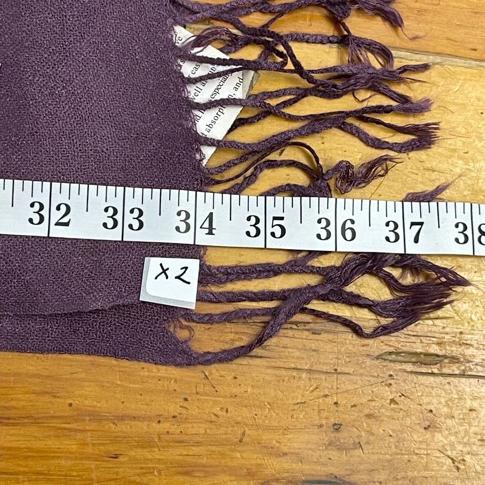 Shiboyuan Pashmina‎ Scarf Purple Fringe New Soft Rectangle SBY Woven